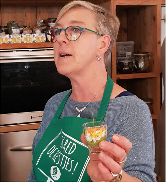 Aperitiefhapje van restjes Koken met restjes
